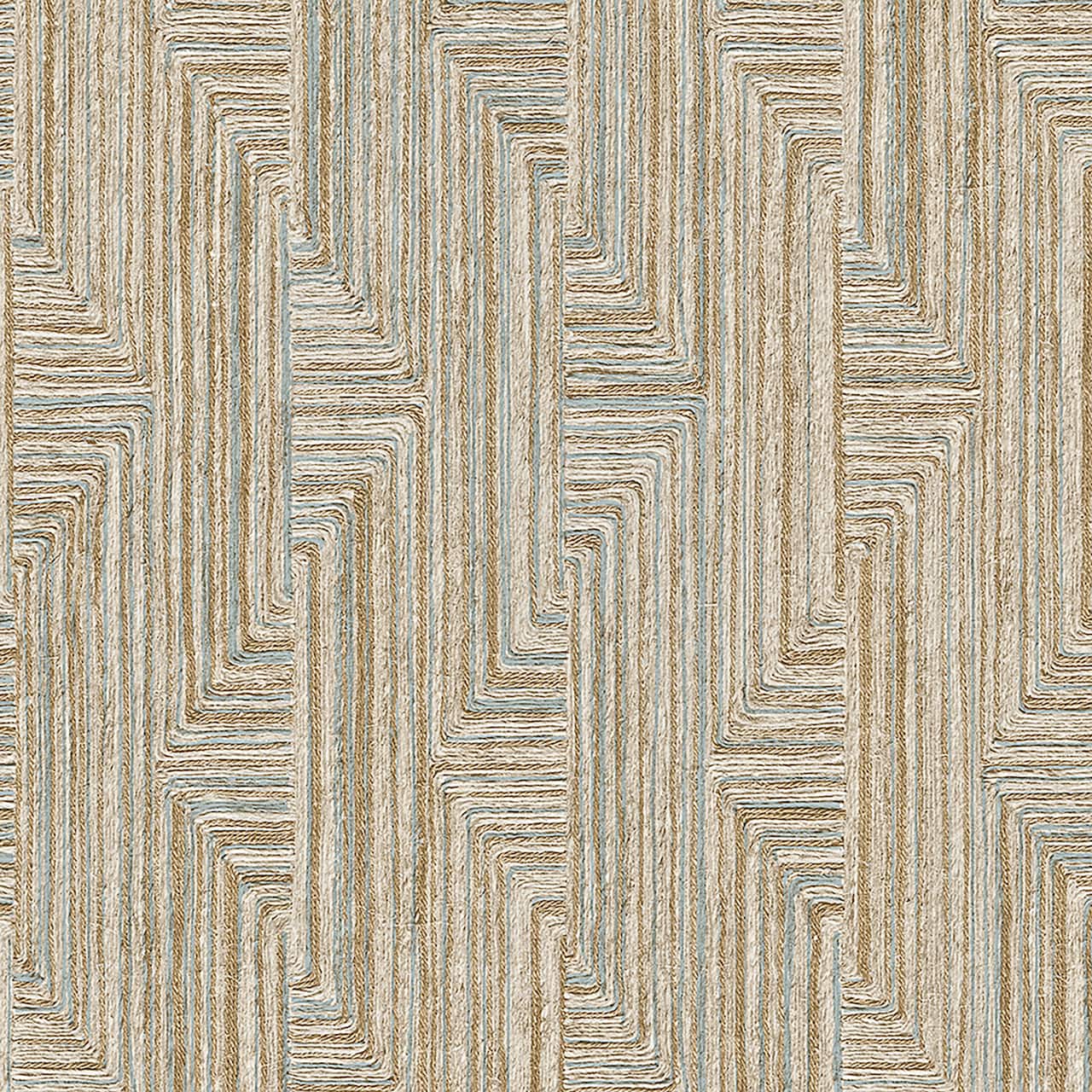 Designs Direct Threadline Geo Stitch Wallpaper